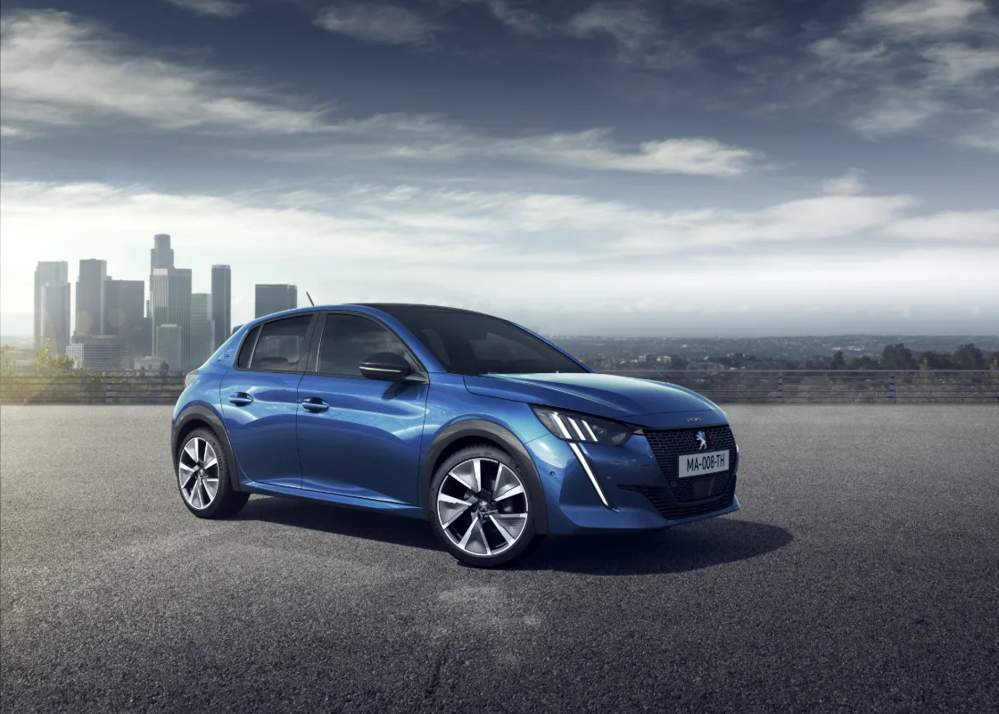 Peugeot e-208 Allure 156 hk – privatleasing hos Bildeal